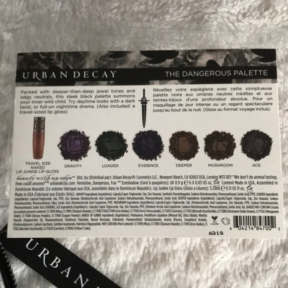 NIB Urban Decay The Dangerous Palette - Picture 3 of 11